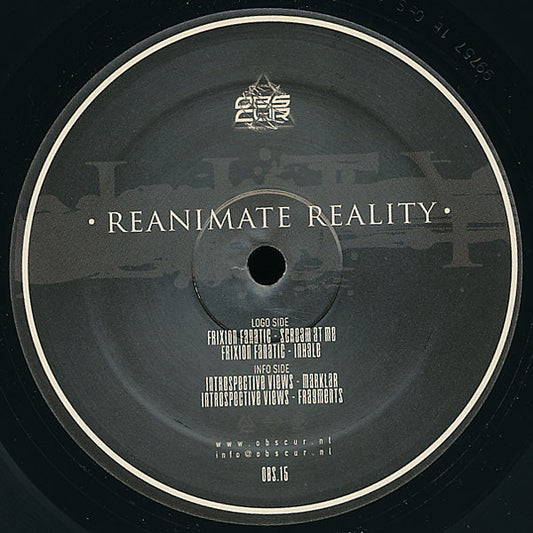 Frixion Fanatic / Introspective Views : Reanimate Reality (12")