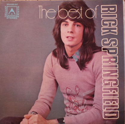 Rick Springfield : The Best Of Rick Springfield (LP, Comp)