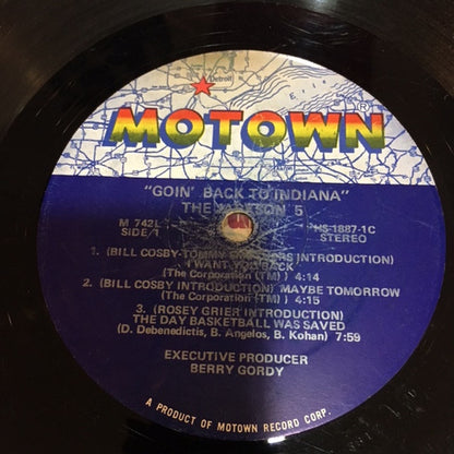 The Jackson 5 : Goin' Back To Indiana (Original TV Soundtrack) (LP, Album)