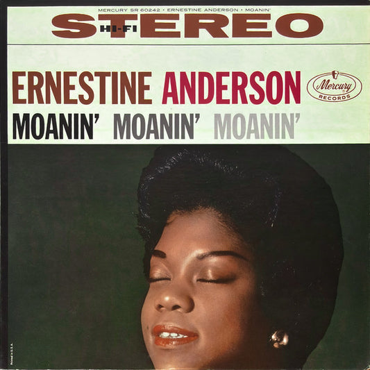 Ernestine Anderson : Moanin' (LP, Album)