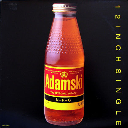 Adamski : N-R-G (12", Single)