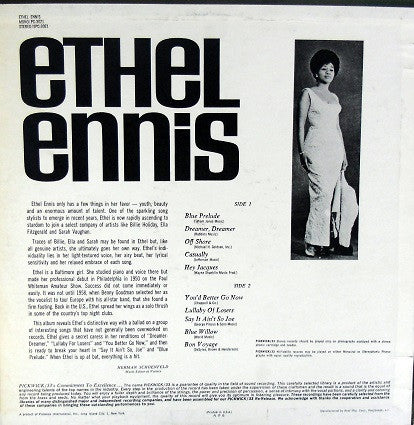 Ethel Ennis : Ethel Ennis (LP, Album)