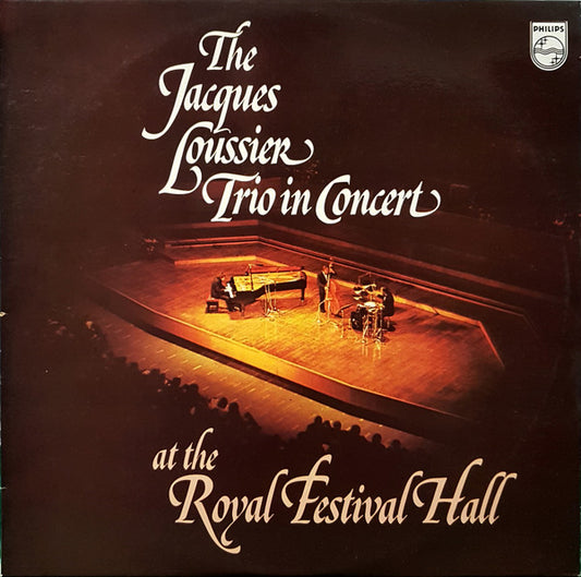 Jacques Loussier Trio : In Concert At The Royal Festival Hall (LP, Album)