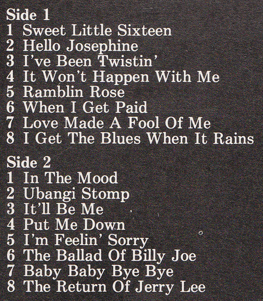 Jerry Lee Lewis : Nuggets : 16 Rare Tracks By Jerry Lee Lewis (LP, Comp, Mono)