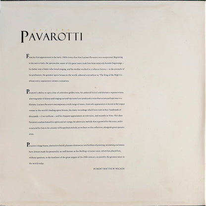 Luciano Pavarotti : The Pavarotti Collection (2xLP, Album, Comp, Ltd, Num)