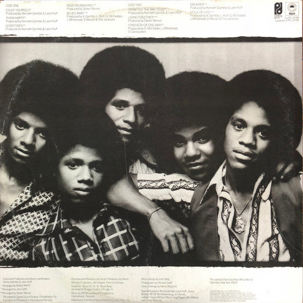 The Jacksons : The Jacksons (LP, Album)
