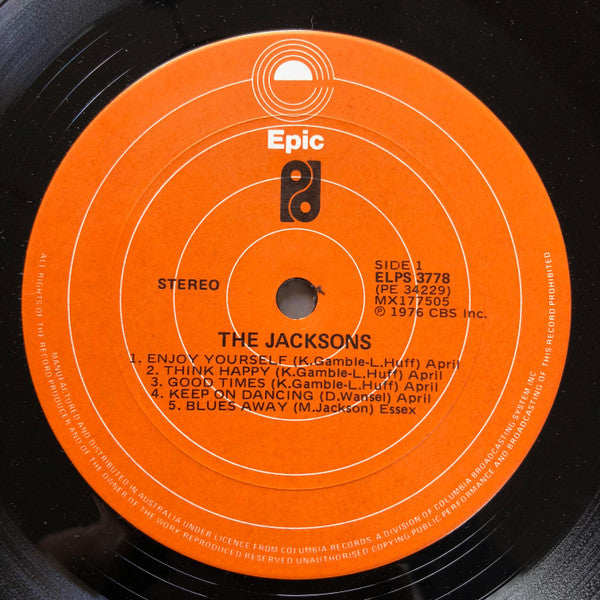 The Jacksons : The Jacksons (LP, Album)