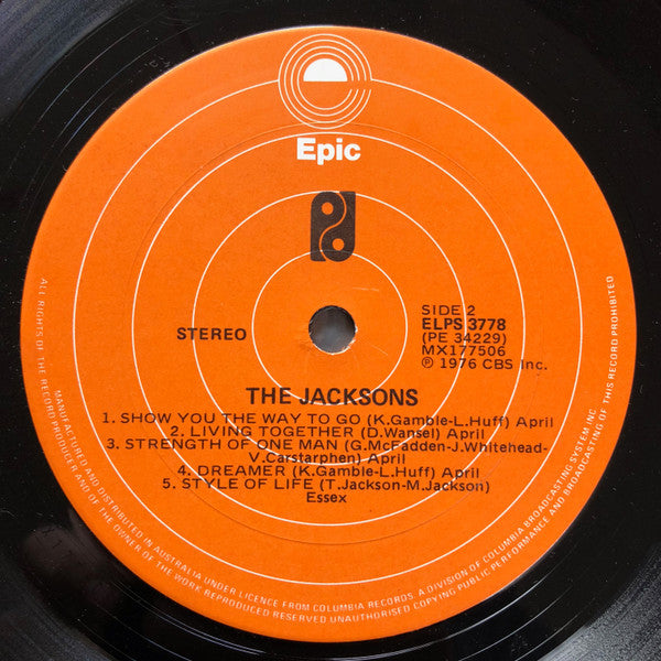The Jacksons : The Jacksons (LP, Album)