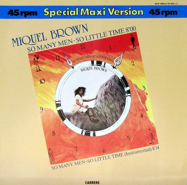 Miquel Brown : So Many Men - So Little Time (12", Maxi)
