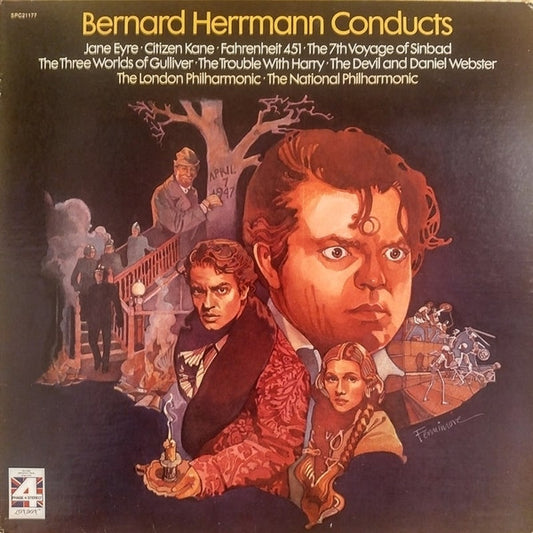 Bernard Herrmann, London Philharmonic Orchestra ・ National Philharmonic Orchestra : Bernard Herrmann Conducts (LP, Comp, RE)