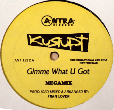 Kurupt : Gimme What U Got Megamix / Ask Yourself Megamix (12", Promo)