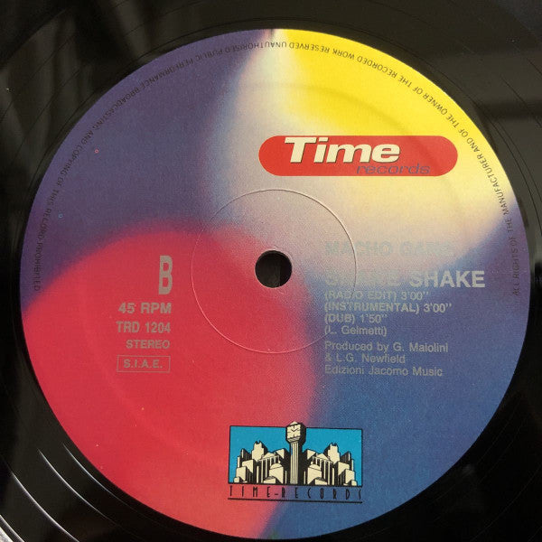 Macho Gang : Shake Shake (12")