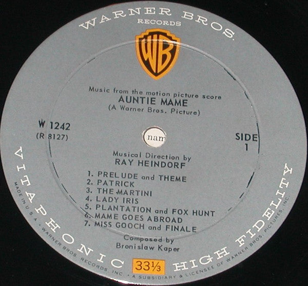 Bronislaw Kaper : Auntie Mame (LP, Mono)
