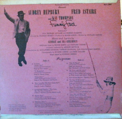 Fred Astaire, Audrey Hepburn And Kay Thompson : Funny Face (Original Sound Track Recording) (LP, Album, Mono)