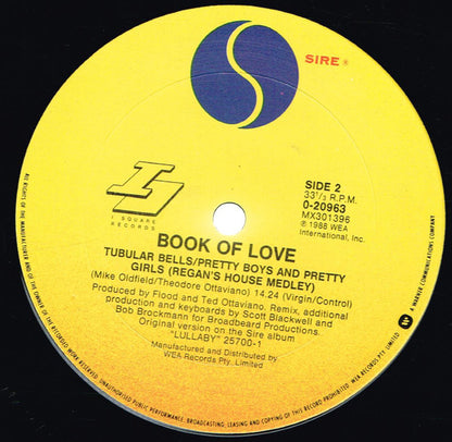 Book Of Love : Pretty Boys And Pretty Girls / Tubular Bells (12", Single)