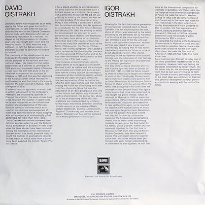 David Oistrach, Wolfgang Amadeus Mozart, Berliner Philharmoniker : Mozart Violin Concertos 1-5 (4xLP + Box, RE)