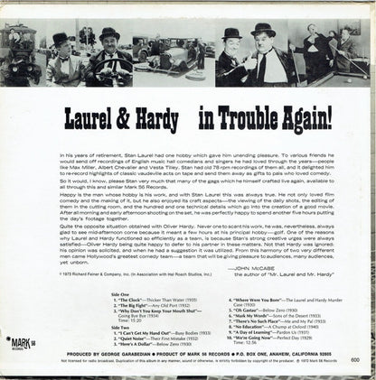 Laurel & Hardy : In Trouble Again (LP, Comp)