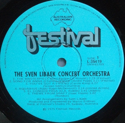 Sven Libaek And His Orchestra : Sven Libaek Conducts His 38 Piece Orchestra (LP)