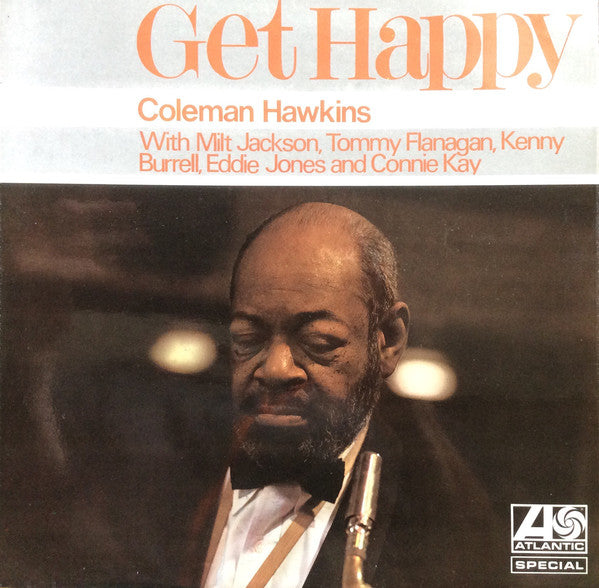 Coleman Hawkins : Get Happy (LP, Album, RE)