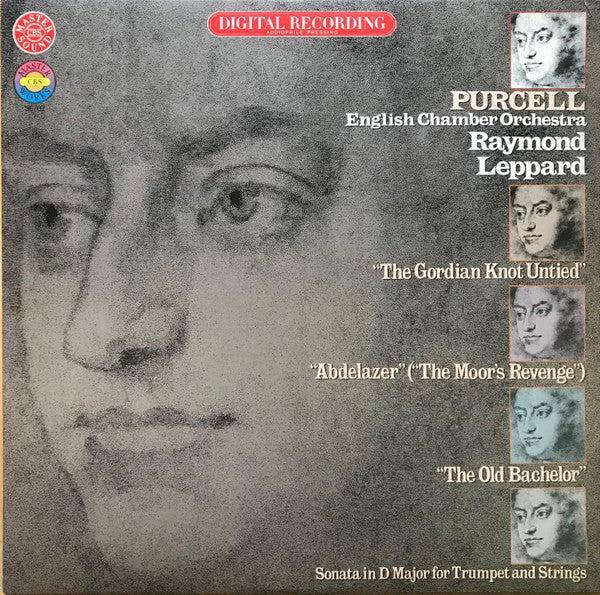 Henry Purcell - English Chamber Orchestra, Raymond Leppard : The Gordion Knot Untied / Abdelazer (The Moor's Revenge) / The Old Bachelor / Sonata In D Major For Trumpet And Strings (LP)