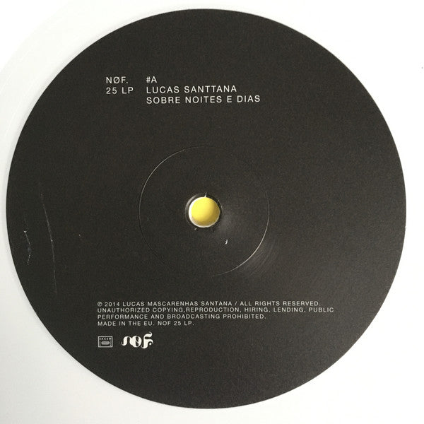 Lucas Santtana : Sobre Noites E Dias (LP, Whi)