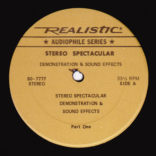 No Artist : Stereo Spectacular Demonstration & Sound Effects (LP, Comp)