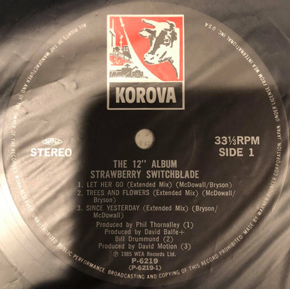 Strawberry Switchblade : The 12" Album (LP, Comp)