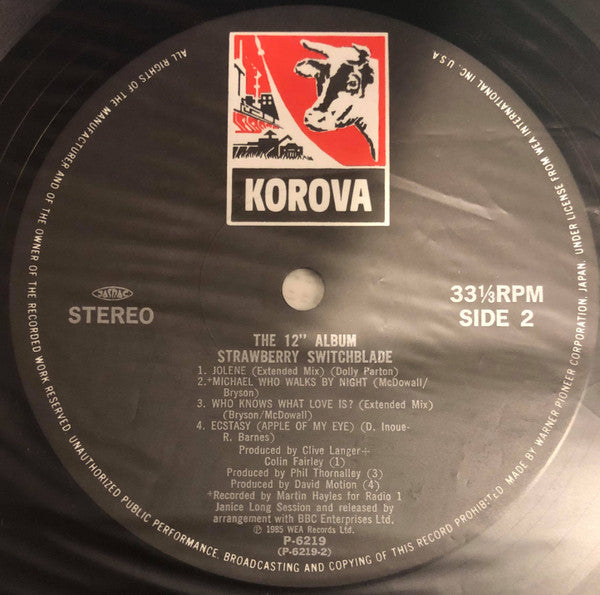 Strawberry Switchblade : The 12" Album (LP, Comp)