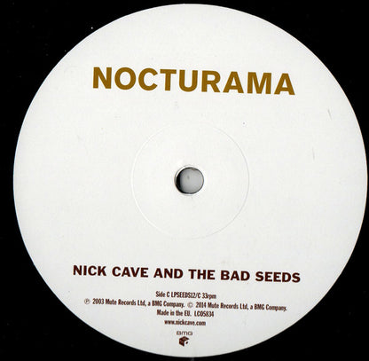 Nick Cave & The Bad Seeds : Nocturama (LP + LP, S/Sided + Album, RE, RM, 180)