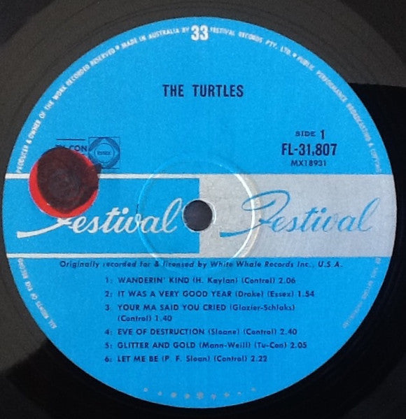 The Turtles : It Ain't Me Babe (LP, Album, Mono)