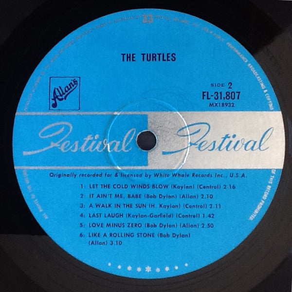 The Turtles : It Ain't Me Babe (LP, Album, Mono)
