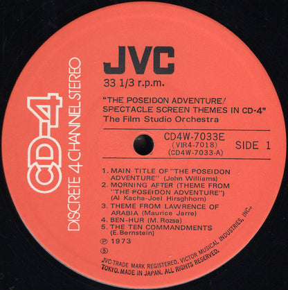 The Film Studio Orchestra : The Poseidon Adventure (LP, Album, Quad)