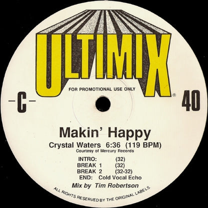 Various : Ultimix 40 (3x12", Comp, Promo)