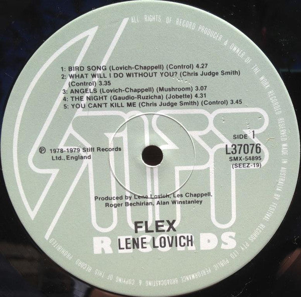 Lene Lovich : Flex (LP, Album)