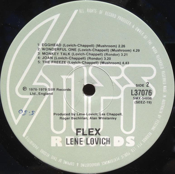 Lene Lovich : Flex (LP, Album)
