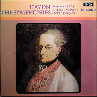 Joseph Haydn - Philharmonia Hungarica, Antal Dorati : Symphonies 57-64 (4xLP + Box)