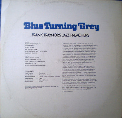 Frank Traynor's Jazz Preachers : Blue Turning Grey (LP, Album)