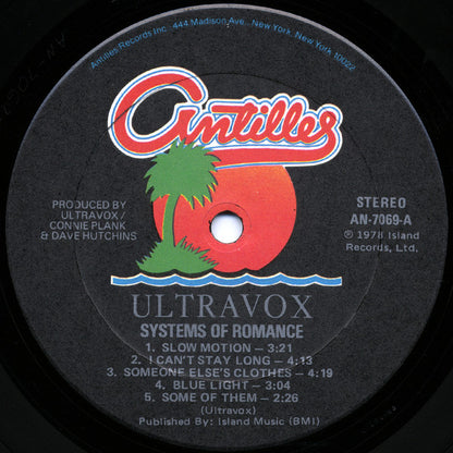 Ultravox : Systems Of Romance (LP, Album)