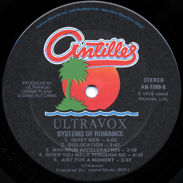 Ultravox : Systems Of Romance (LP, Album)