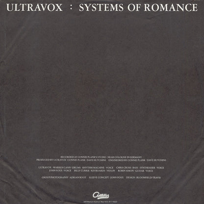 Ultravox : Systems Of Romance (LP, Album)