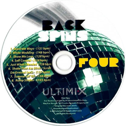 Various : Back Spins Four (CDr, Comp, Promo)