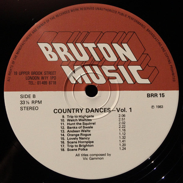 Various : Country Dances, Volume 1 (LP)