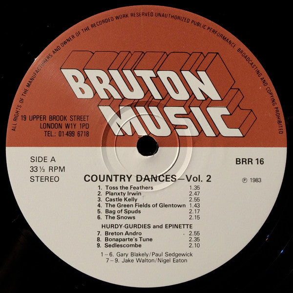 Various : Country Dances, Volume 2 (LP)