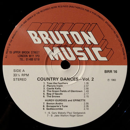 Various : Country Dances, Volume 2 (LP)