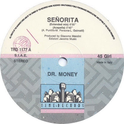 Dr. Money : Senorita (12")