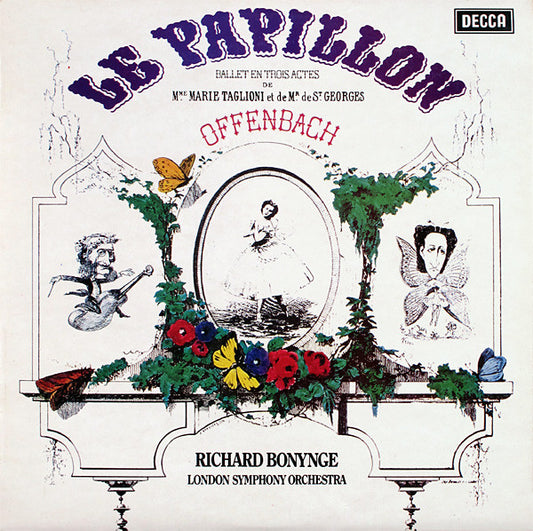 Jacques Offenbach, Richard Bonynge, London Symphony Orchestra : Le Papillon (LP)