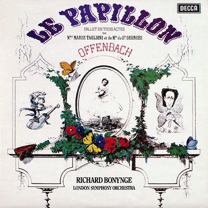 Jacques Offenbach, Richard Bonynge, London Symphony Orchestra : Le Papillon (LP)