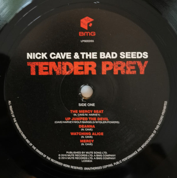 Nick Cave & The Bad Seeds : Tender Prey (LP, Album, RE)