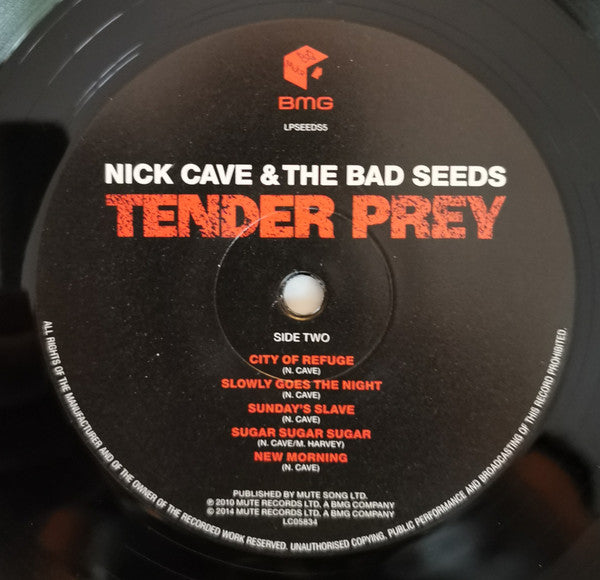 Nick Cave & The Bad Seeds : Tender Prey (LP, Album, RE)
