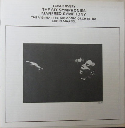 Tchaikovsky* :  Vienna Philharmonic Orchestra* :  Lorin Maazel : Tchaikovsky: The Six Symphonies: Manfred (6xLP, Comp, RE + Box)